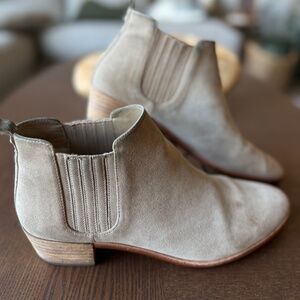 Michael Kors Shaw Suede Chelsea Ankle Boots